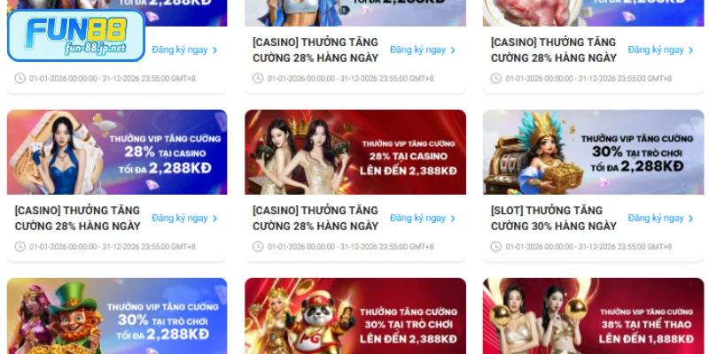 Lý do nên trở thành thành viên VIP FUN88